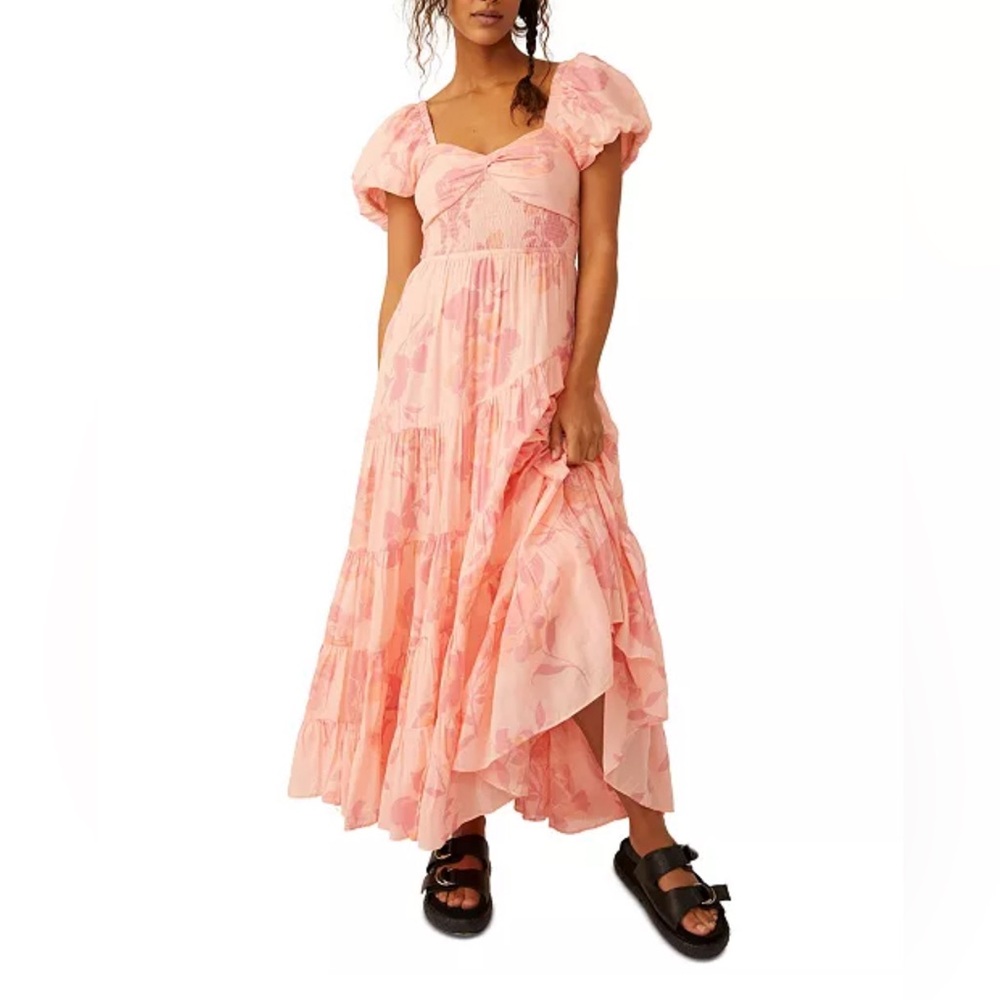 NWT free people sun drenched maxi dress
